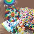 thumbnail image 5 of Colored Fuse Beads Kits DIY Pegboards Wind Chimes Educational Toys Colorful 23cm, 5 of 8