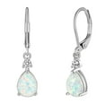 thumbnail image 4 of Justharion Durable Tear Drop Earring With Bohemian Style Fire Opals Dangle Elegant white 5Set, 4 of 6