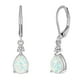 thumbnail image 1 of Minnieouse Pendientes colgantes de ópalos de fuego duraderos con piedra, hipoalergénicos y elegantes, pendientes colgantes de lágrima de color Ropa, zapatos y accesorios Miscelánea blanco, 1 of 6