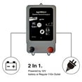 thumbnail image 2 of Electric Fence Energizer 20 Acre 2 in 1 Powered by Battery or AC Outlet 10000V 2J Pulse Electric, 2 of 9