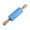 Sky Blue, variant on Kids Wooden Rolling Pin – 9.1" Mini Baking Roller with Silicone Handle, Child-Safe Dough Roller for Cooking, Play Kitchen, Crafts & Family Baking Fun