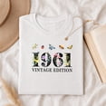 thumbnail image 4 of Jollimate 1961 Vintage Edition Shirt, Women Floral Graphic T-Shirt, Cute Botanical Wildflower Tee, 4 of 6