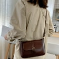 thumbnail image 5 of Small Lightweight Crossbody Purses for Women Saddle Vintage Shoulder Handbags - Dark brown, 5 of 6