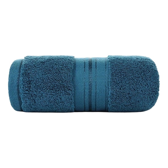 Onuia Luxury Bath Towels, Ultra Soft Egyptian Cotton Towels, Skin-Friendly Low-Lint Bath Towels for Bathroom, Spa, Gym and Home,Blue,(13.4×29.1 in)