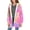 Pinky, variant on Women's Fuzzy Fleece Pullover Hoodies, Casual Button down Overcoat with Pocket, Warm Winter Style