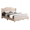thumbnail image 2 of Glory Furniture Joy G1935-KB-UP King Upholstered Bed , BEIGE, 2 of 7