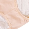 thumbnail image 5 of Xihbxyly Period Underwear for Women Menstrual Panties Womens Leak Proof Mid Waist Cotton Postpartum Ladies Panties Briefs Girls Large Solid Color Leak Proof Menstrual Underwear, 5 of 7