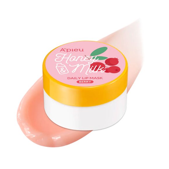 APIEU Honey & Milk Daily Lip Mask 6g - Berry