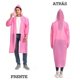 thumbnail image 2 of 2 piezas Capa Impermeable Para Lluvia Portatil Gabardina Para Adulto Poncho de Lluvia Reutilizable de EVA Duradero con Capucha Chaquetas Lluvia para Viajes y Exteriores Hombre Mujer, 2 of 6