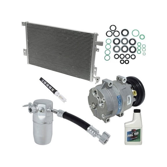 A/C Compressor Kit - with Fixed Orifice - Compatible with 1998 - 2002 Chevy Camaro 5.7L V8 LS1 VIN G 1999 2000 2001