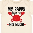 thumbnail image 4 of Inktastic My Pappy Loves Me Boys or Girls Baby Bodysuit, 4 of 5