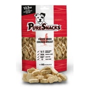 PureSnacks Freeze Dried Chicken Breast Dog Treats, 3.5 Oz.