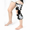 thumbnail image 2 of LLaviD OA Knee Brace, Black and White, 2 of 9