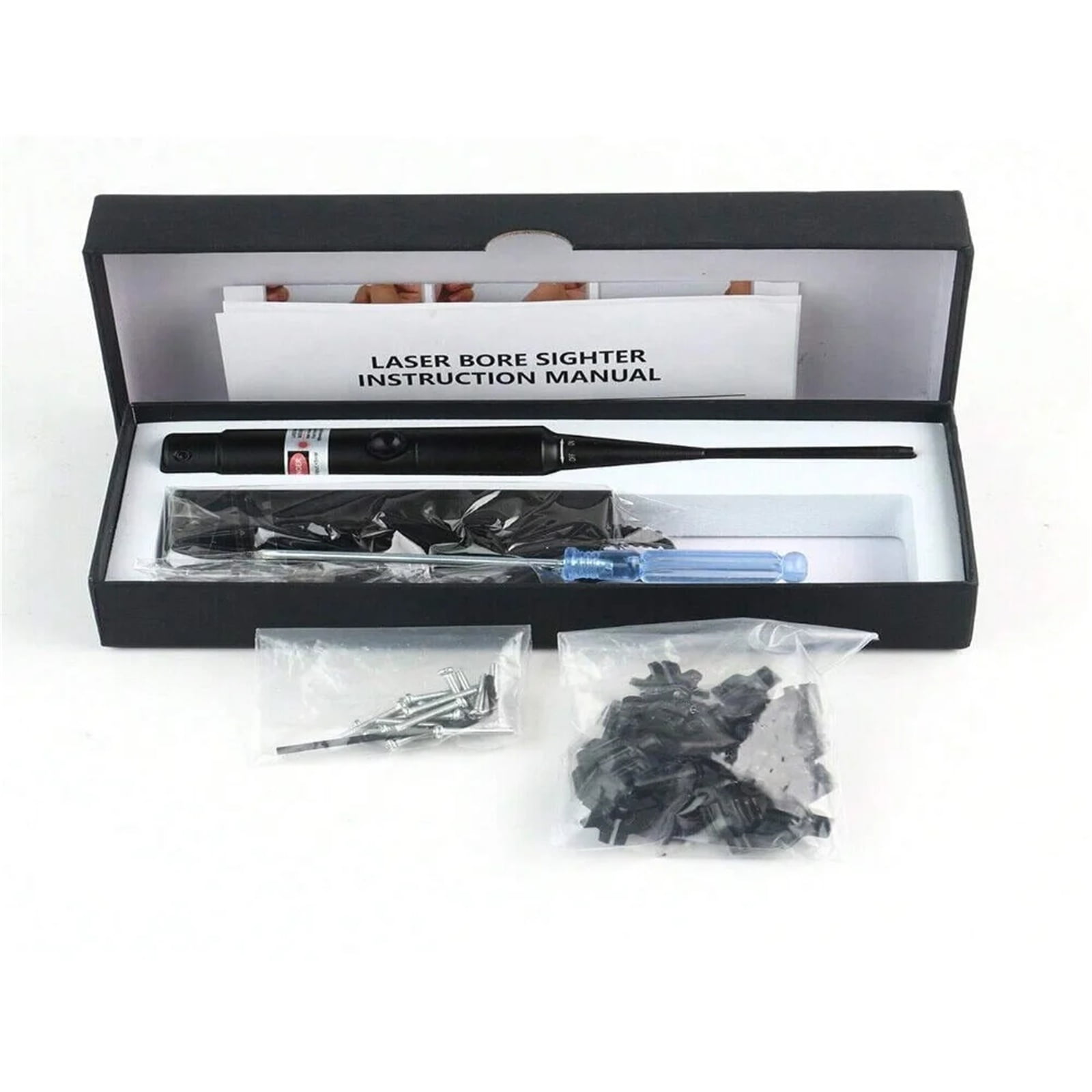 Bore Sight Laser - Bore Sight Kit - with Button Switch Red Laser Bore Sight