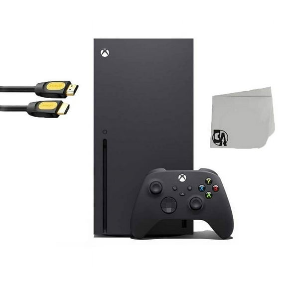 Pre-Owned Xbox Series X Video Game Console Black BOLT AXTION Bundle