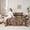 Brown, variant on Feelyou Fashion Cheetah Print Bedding Comforter Set 7pcs, Pastel Sequin Print King Bedding Sets, Teens Adult Women Girls Bed Sheets, Lightweight Room Decor