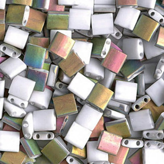 Labrador Vitrail Matte Miyuki Tila Seed Beads - Full Cut TL4559-TB