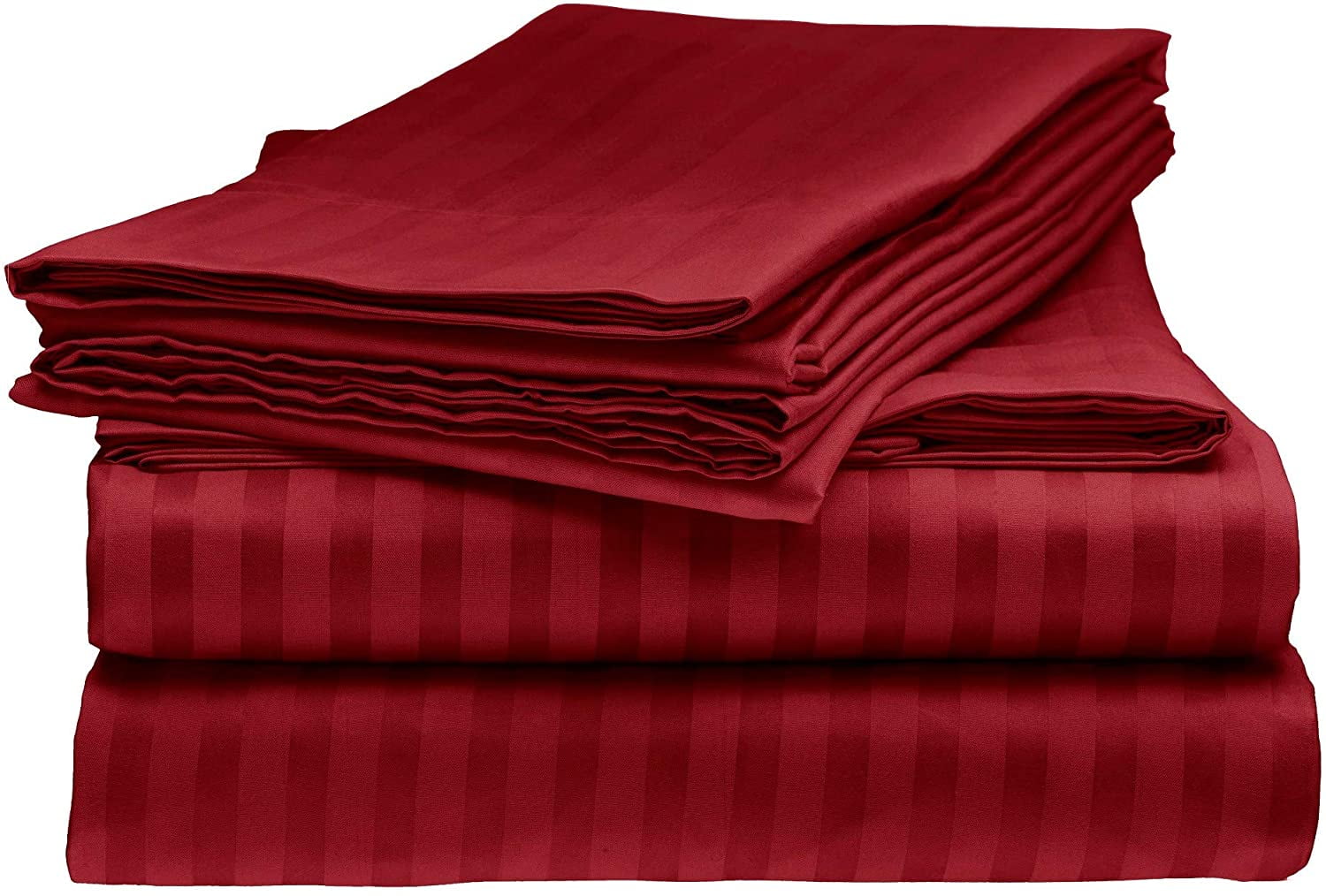 Amazing Quality 1 Fitted Sheet 1000TC Egyptian Cotton Cal King Size Purple Solid 