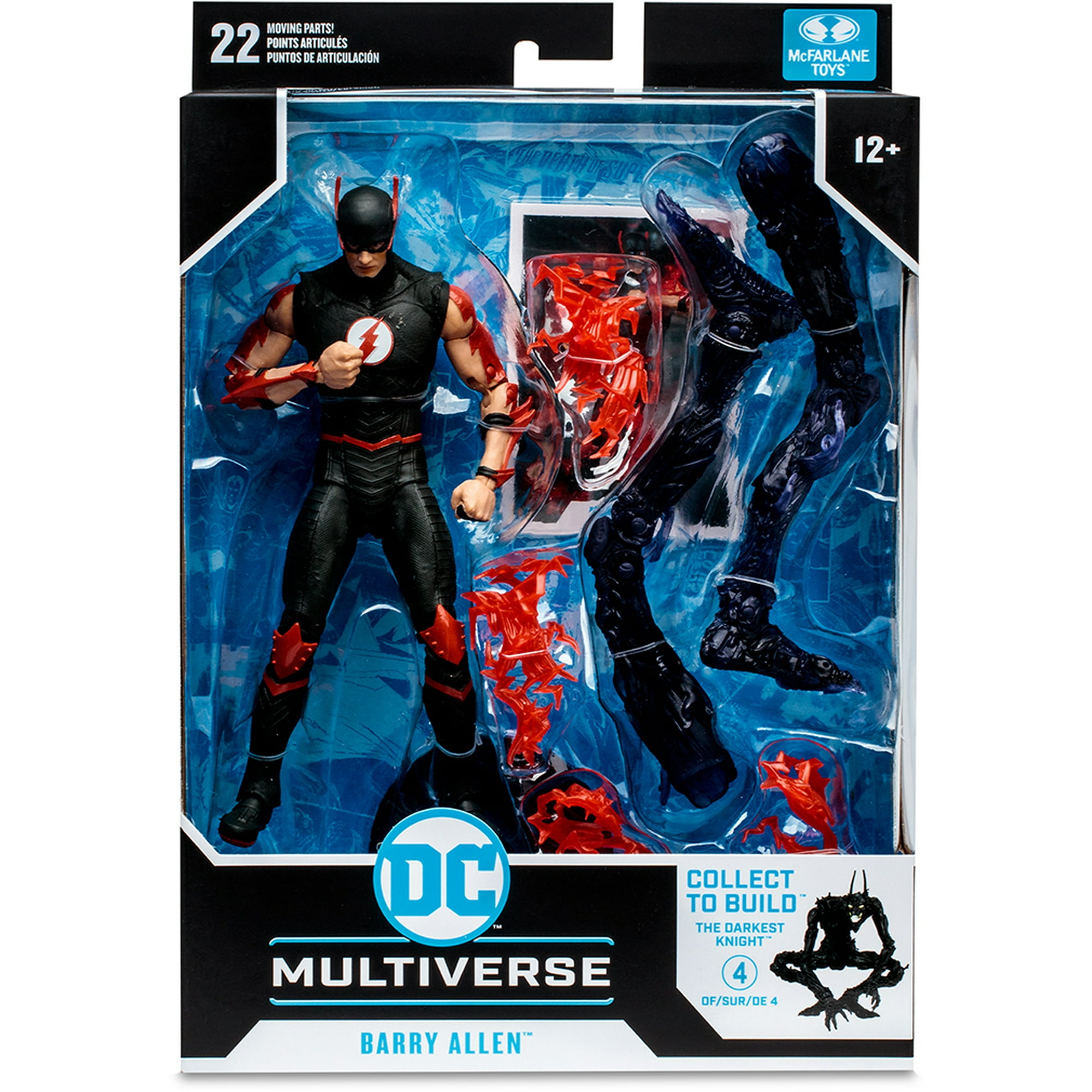 DC Multiverse Build A Action Figure Barry Allen Speed Metal 18 Cm