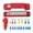 red, variant on 12 Terminal Power Distribution Block Bus Bar 48V Accessories Direct Replaces red