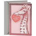thumbnail image 1 of Shoebox Funny Valentine's Day Card (Giraffe Joke), 1 of 6