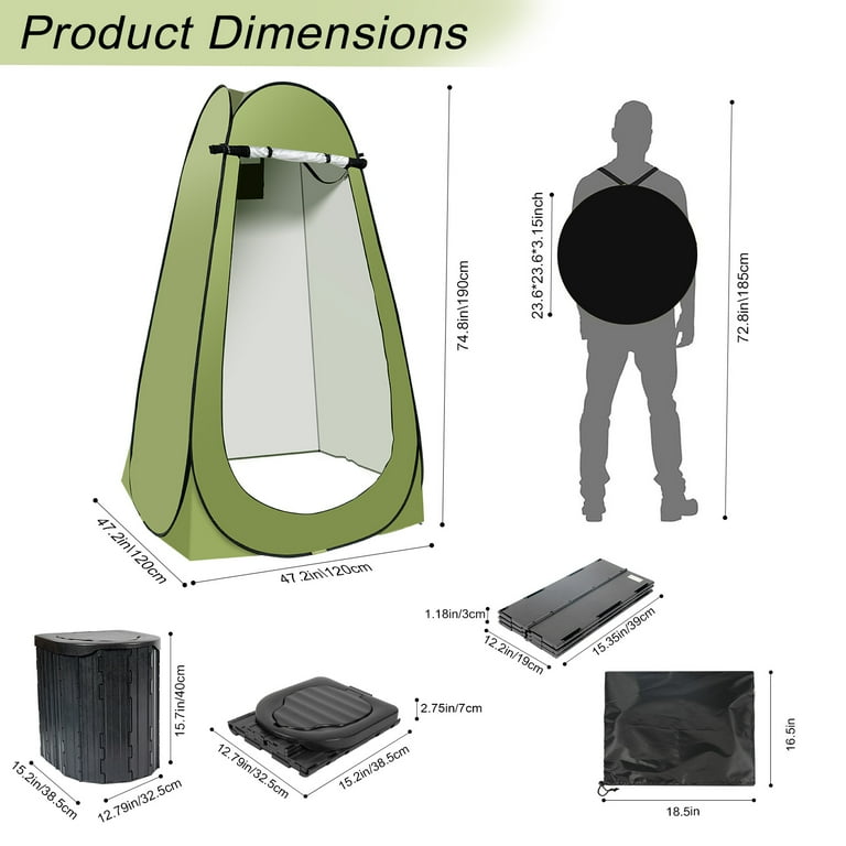 The Best Toilet Tent and Portable Toilet for Privacy and Comfort – Dang Travelers The Best Toilet Tent and Portable Toilet for Privacy and Comfort – Dang Travelers