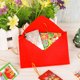 thumbnail image 3 of EeaseMX 6pcs bolsas de dulces de regalo de Navidad colgando en sobres de tela Santa Claus adornos de árbol de Navidad, 3 of 7