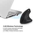 thumbnail image 3 of Ratón inalámbrico ergonómico vertical para juegos con receptor YWYT 2.4G (carga G857) Tmvgtek Componentes de Computadoras, 3 of 9