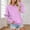 Clear women fall long sleeve sweater hoodie a1, variant on Women Fall Winter Long Sleeve Pullover Sweater Hoodie Casual Tunic Tops Loose Fit Solid Basic Blouses, Watermelon Red S