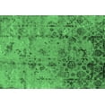 thumbnail image 1 of Ahgly Company Indoor Rectangle Oriental Emerald Green Industrial Area Rugs, 8' x 12', 1 of 4