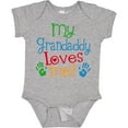 thumbnail image 3 of Inktastic My Grandaddy Loves Me Boys or Girls Baby Bodysuit, 3 of 5