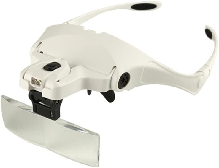 SPI Classic Magni-Visor, Headband Mounted Rectangular Magnifier - 40-178-6  - Penn Tool Co., Inc