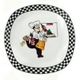 thumbnail image 4 of Stylish and Elegant 20 Pieces Porcelain Square Dinnerware Set Service for 4 People for Hosting Parties and Events - Chef Design, 4 of 5