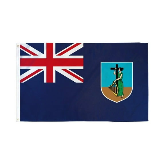 Montserrat Flag 3x5ft Poly
