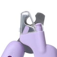 thumbnail image 5 of Trimmer Pet Nail Clipper Safe Stainless Steel Blades Banana Shape Handle Dog Cat Claw Trimmer with LED Light File, 5 of 5