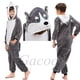 thumbnail image 3 of Pijamas de unicornio para niños, monos de punto para niños, monos de animales para bebés, monos de franela kigurumi para niños, monos cálidos de invierno, 3 of 5