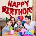 thumbnail image 5 of Happy Birthday Balloons Banner, 16 Inch Inflatable Party Decor and Event Decorations for Kids and Adults, 3D Foil Letters Reusable, 5 of 6