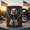 Black, variant on Personalized Dog Tags Ceramic Coffee Mug - Veteran Memorial Gift, Proudly Served