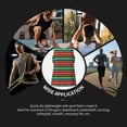 thumbnail image 7 of Lsque Mexican Leopard Serape Blanket Stripes Pattern Mens Tank Tops Muscle Athletic Quick Dry Sleeveless Workout Fitness T Shirts Beach Tank Top, Loose-fit Sleeveless Shirt for Men-Medium, 7 of 7