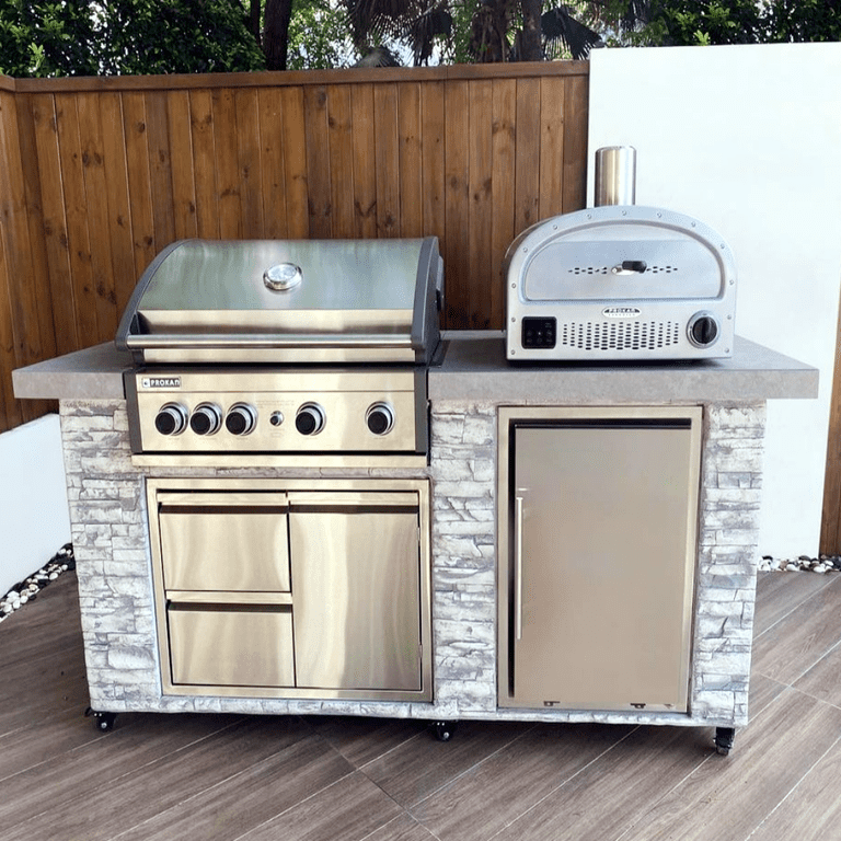 Prokan Kano 16 Inches 4-In-1 Outdoor Oven W/ Digital Temp Control