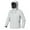 White, variant on uikmnh Jackets for Men,European and Solid Color Hooded Zipper Jacket Men'S Casual Loose Sports Comfortable Outdoor Jacket,Winter Jackets for Men Size:L