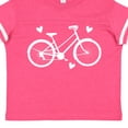 thumbnail image 4 of Inktastic Bicycle Cycling Bike Lover Girls Toddler T-Shirt, 4 of 5