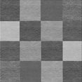 thumbnail image 1 of Ahgly Company Machine Washable Indoor Square Transitional Dark Gray Area Rugs, 6' Square, 1 of 7