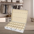 thumbnail image 1 of Estuche para reloj, expositor, soporte compacto a prueba de golpes, elegante estuche de transporte, caja de reloj de lujo para padres, amigos y 24 y 8 ranuras, 1 of 8