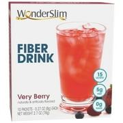 WonderSlim Fiber Drink, Very Berry (10ct)