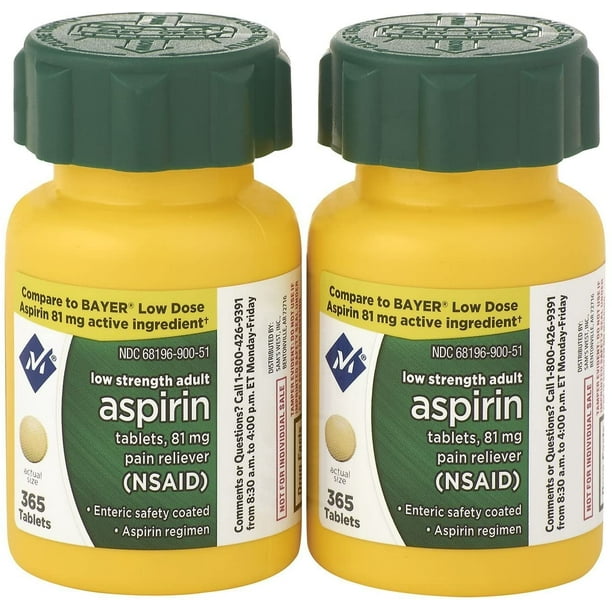 Sam's West Low Strength Adults Enteric Safety Coated Aspirin Regimen