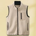 thumbnail image 2 of Boys Vest For Children Warm Winter Padded Sleeveless Jacket With Zipper For Outdoor Activities, 2 of 8