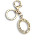 thumbnail image 1 of SURJDE Letter Keychains for Women Purse Charms for Handbags Crystal Initial Alphabet Pendant with Key Rings, 1 of 6