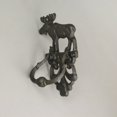 thumbnail image 5 of Cast Iron Decorative Moose Door Knocker Rustic Forest Antique Home Decor, 5 of 5