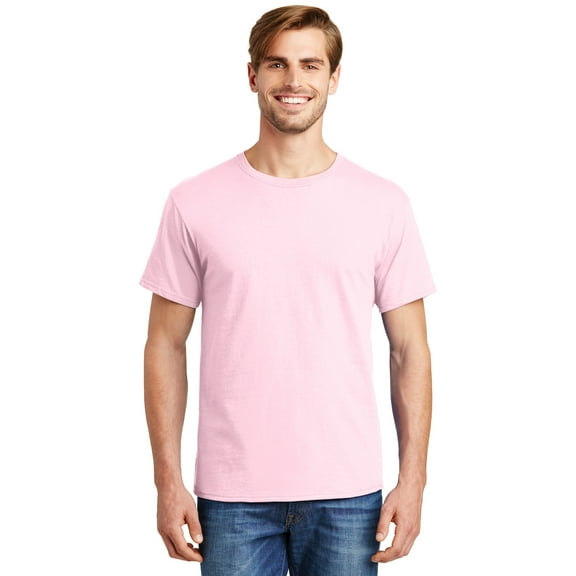 Hanes Mens 5.2 Oz. Comfortsoft Cotton T-Shirt(5280), Pack Of 6